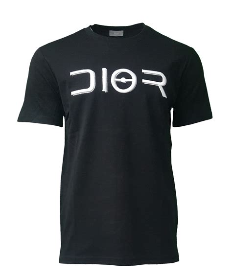 dior plain black t shirt|christian dior men's shirts sale.